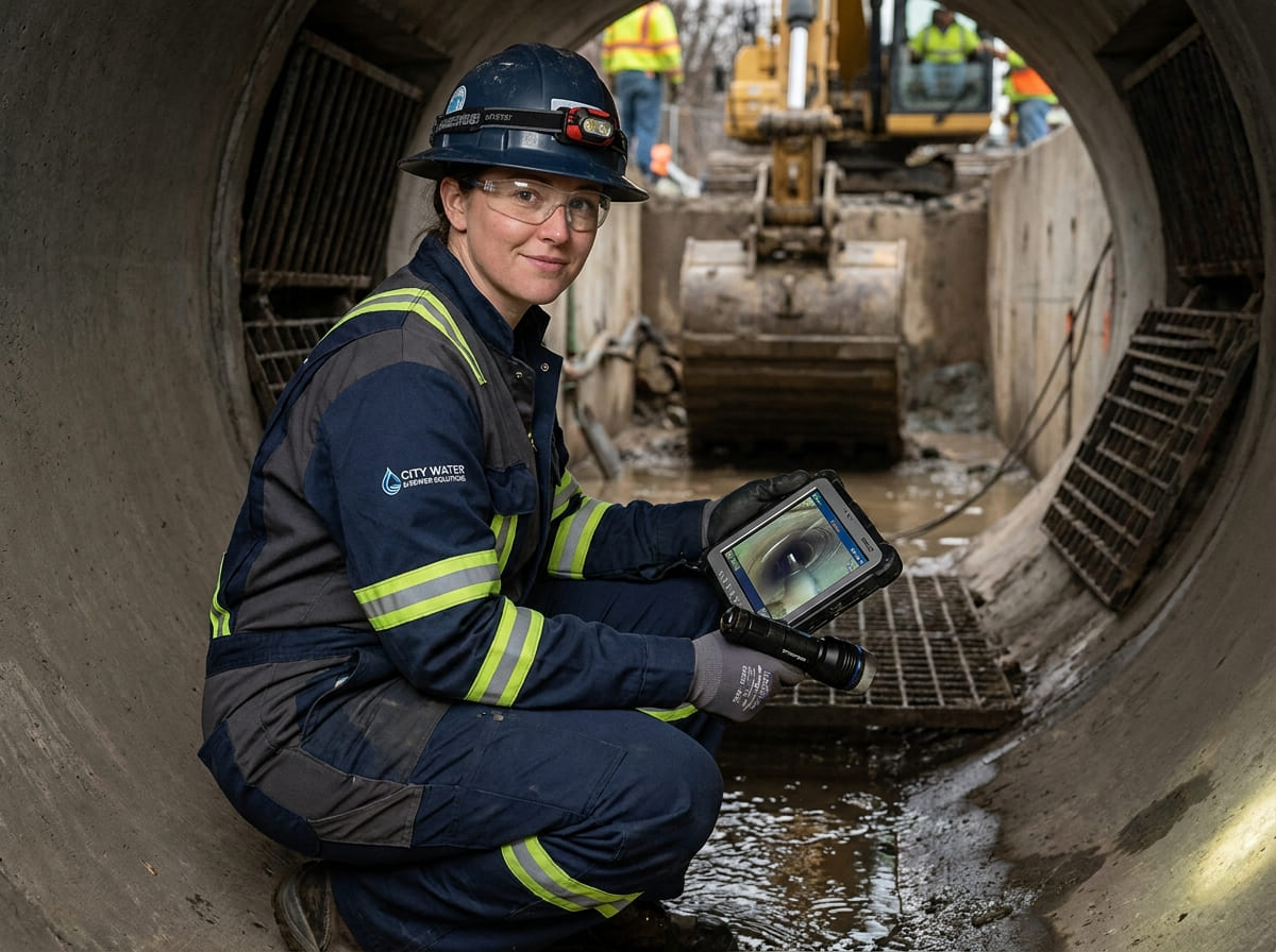 Sewer Line Inspection & Replacement in Mansfield